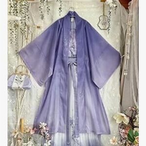 3 pieces suit: Chinese Hanfu women traditional costume, cosplay
